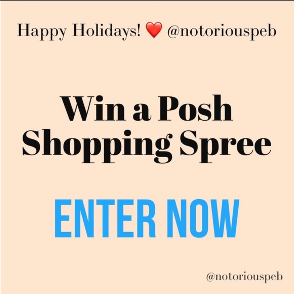 Win a shopping spree!